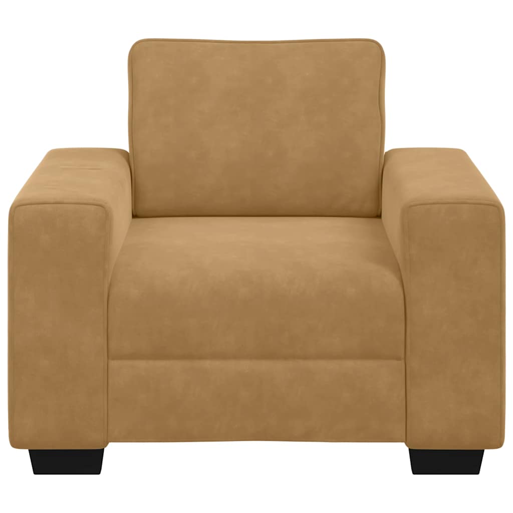Soffstol 100X77X82 Cm Sammet