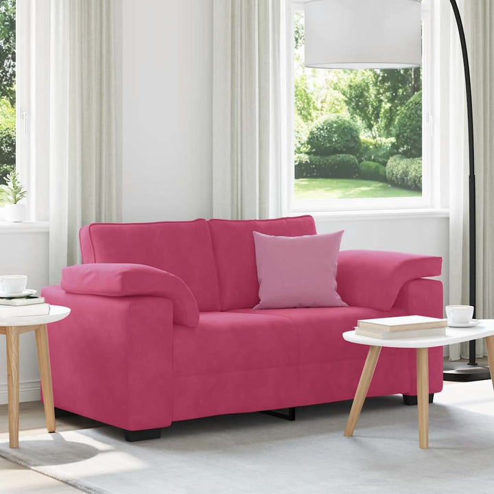 Loveseat Soffa 160X77X82 Cm Sammet