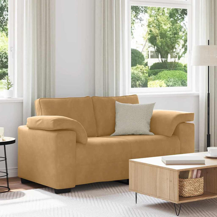 Loveseat Soffa 160X77X82 Cm Sammet