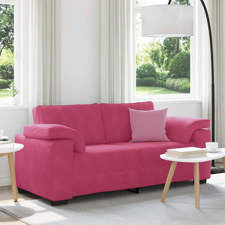 Loveseat Soffa 160X77X82 Cm Sammet