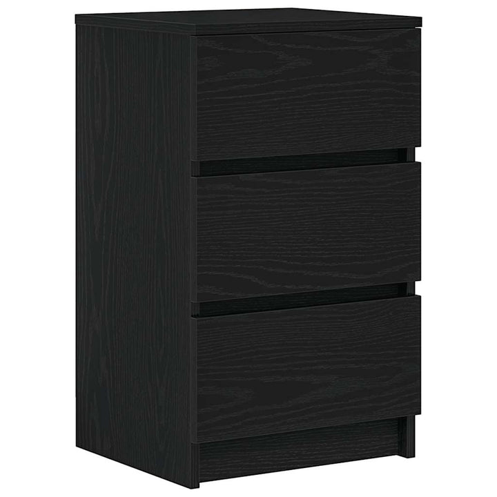 Sängbord Med 3 Lådor 2 St 39X35X65 Cm