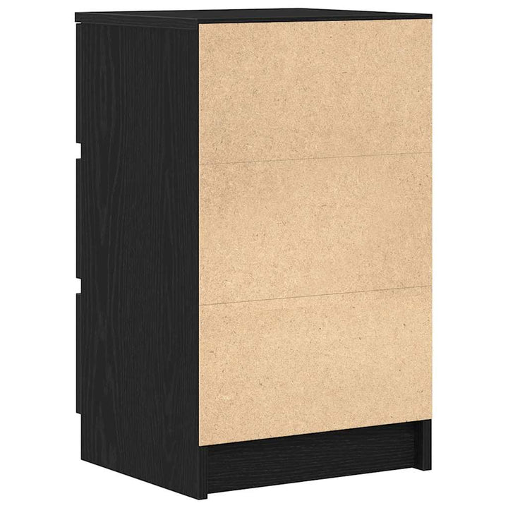 Sängbord Med 3 Lådor 2 St 39X35X65 Cm