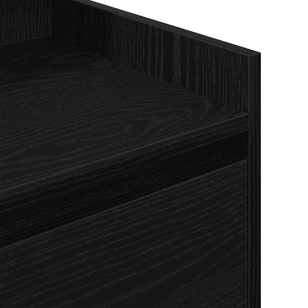 Sängbord Med 2 Lådor 38X34X80 Cm