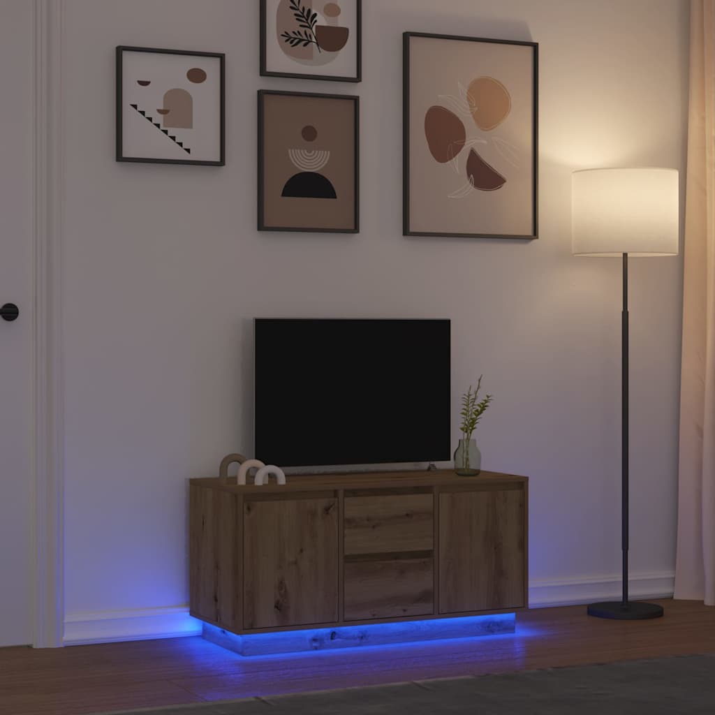 Tv-Bänk 188,5X41X50 Cm Konstruerat Trä