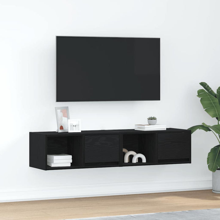 Tv-Bänkar 2 St 100X31X25,5 Cm Konstruerat Trä