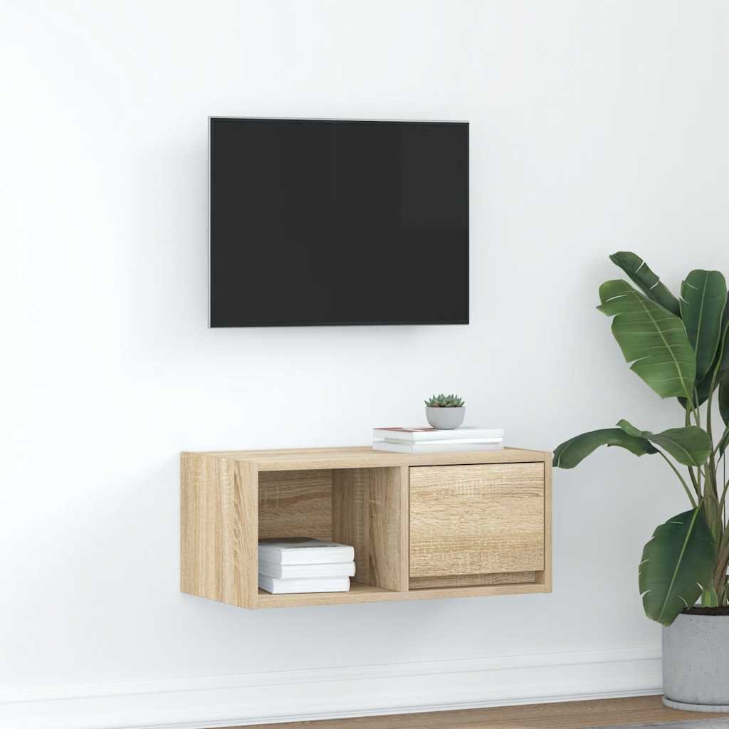 Tv-Bänkar 2 St 100X31X25,5 Cm Konstruerat Trä