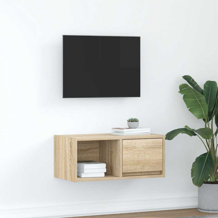 Tv-Bänkar 2 St 100X31X25,5 Cm Konstruerat Trä