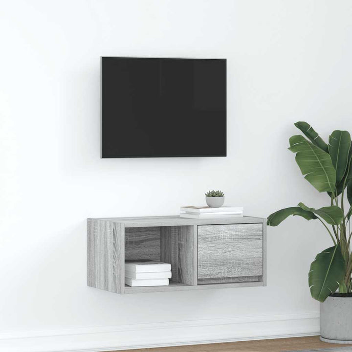 Tv-Bänkar 2 St 100X31X25,5 Cm Konstruerat Trä