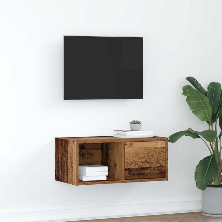 Tv-Bänkar 2 St 100X31X25,5 Cm Konstruerat Trä