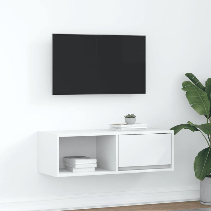 Tv-Bänkar 2 St 100X31X25,5 Cm Konstruerat Trä