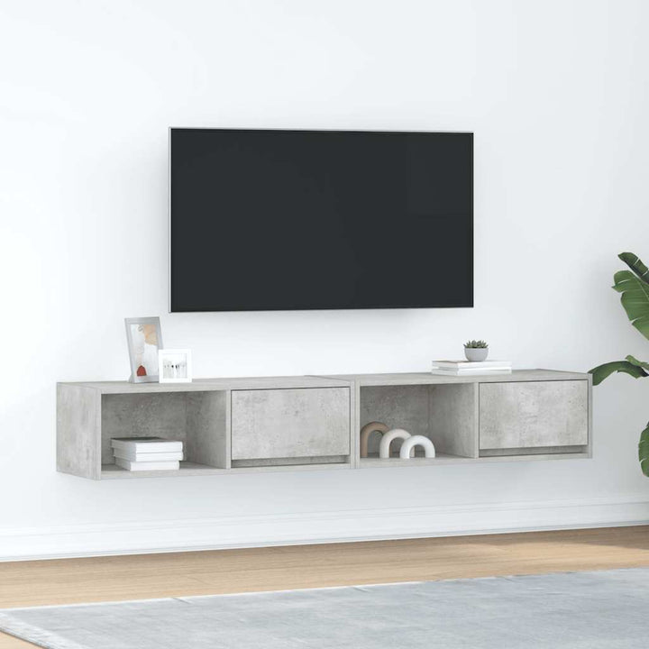 Tv-Bänkar 2 St 100X31X25,5 Cm Konstruerat Trä