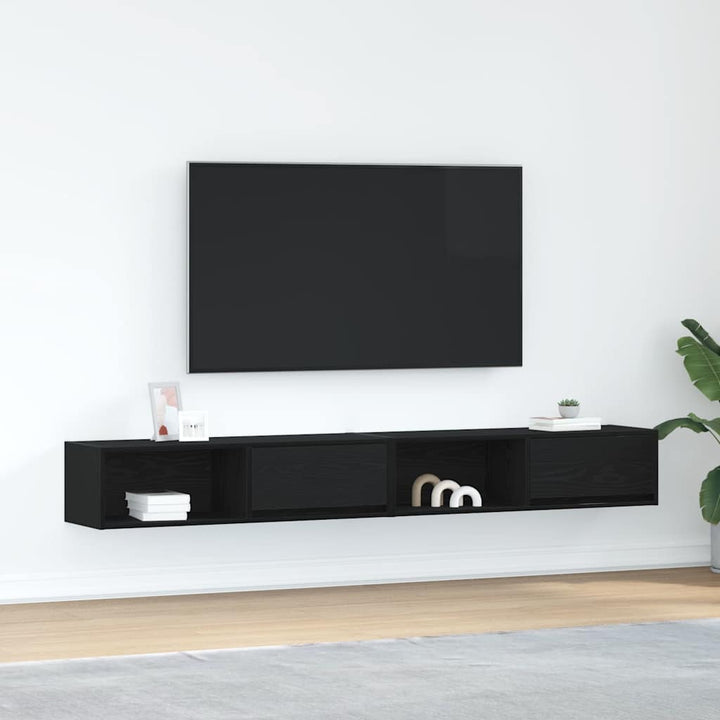 Tv-Bänkar 2 St 100X31X25,5 Cm Konstruerat Trä