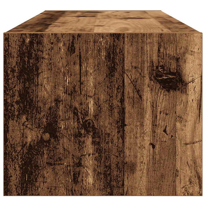 Tv-Bänkar 2 St 100X31X25,5 Cm Konstruerat Trä