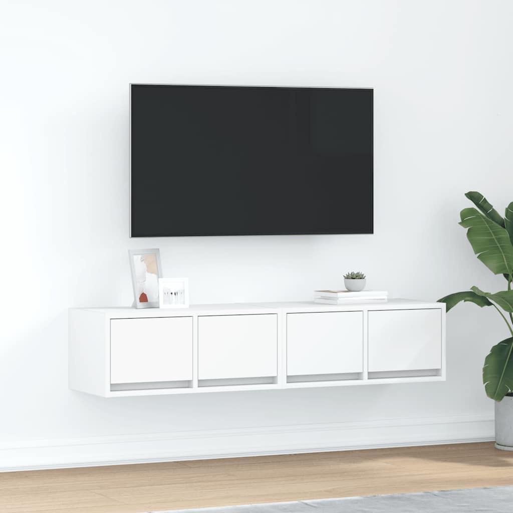 Tv-Bänkar 2 St 60X31X25,5 Cm Konstruerat Trä