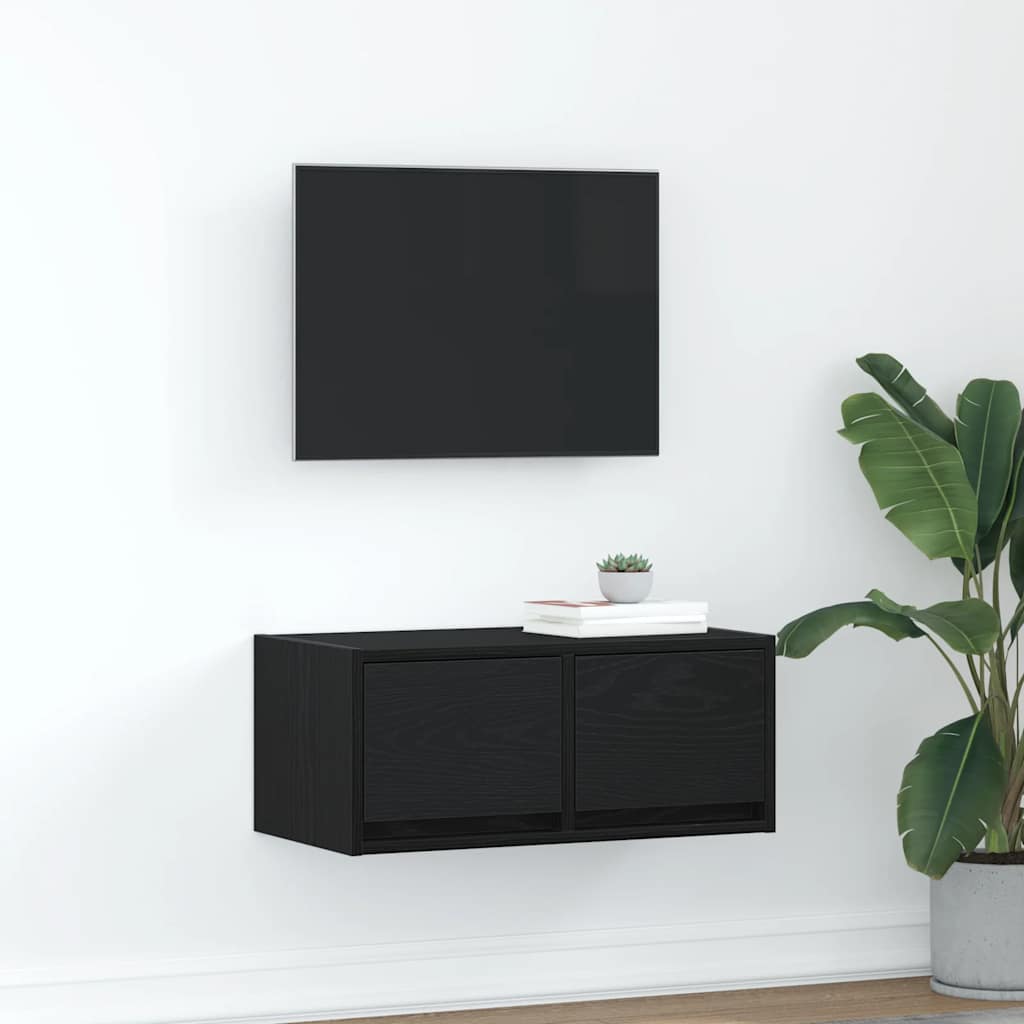 Tv-Bänk 80X31X25,5 Cm Konstruerat Trä