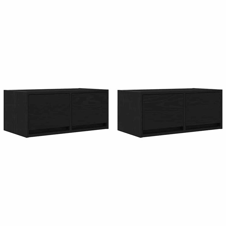 Tv-Bänkar 2 St 60X31X25,5 Cm Konstruerat Trä
