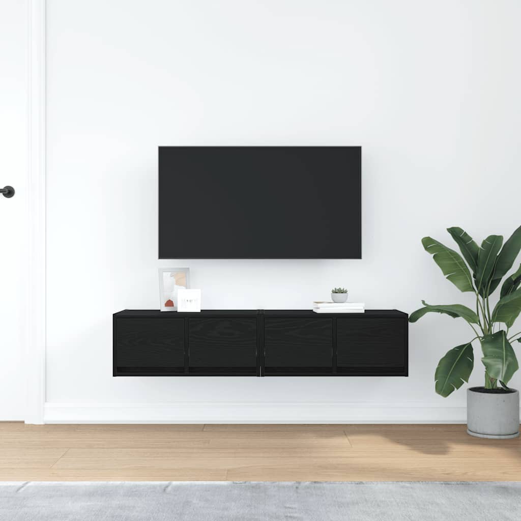 Tv-Bänkar 2 St 60X31X25,5 Cm Konstruerat Trä