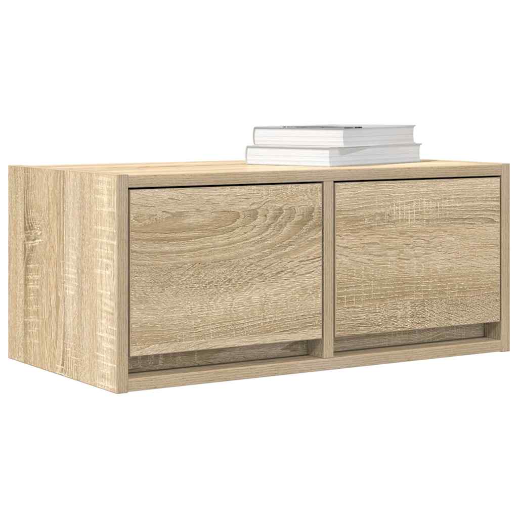 Tv-Bänkar 2 St 60X31X25,5 Cm Konstruerat Trä