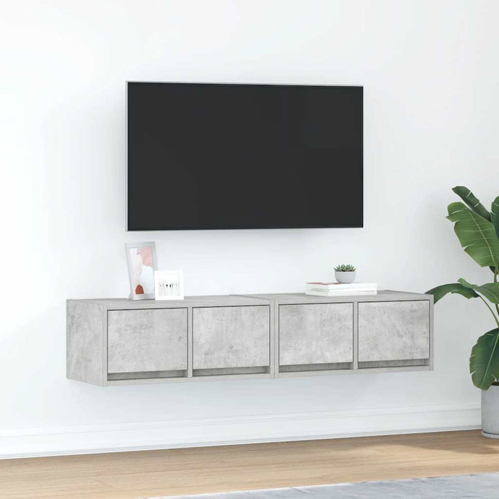 Tv-Bänkar 2 St 60X31X25,5 Cm Konstruerat Trä