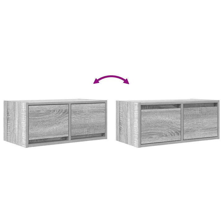 Tv-Bänk 60X31X25,5 Cm Konstruerat Trä