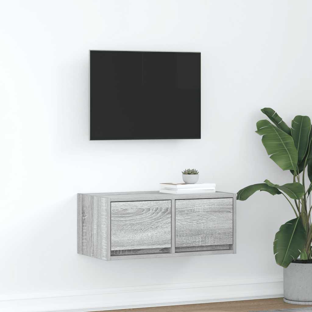 Tv-Bänk 60X31X25,5 Cm Konstruerat Trä