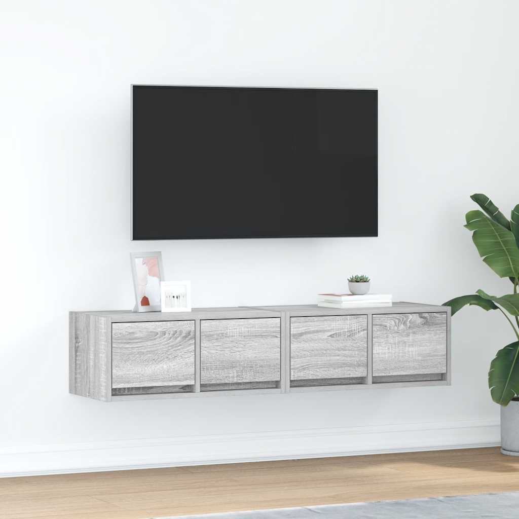 Tv-Bänk 80X31X25,5 Cm Konstruerat Trä