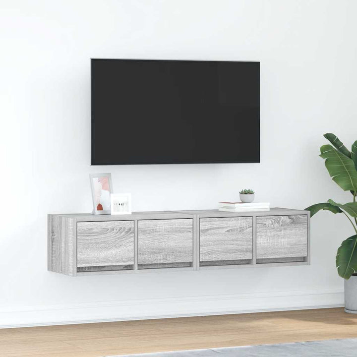 Tv-Bänk 80X31X25,5 Cm Konstruerat Trä