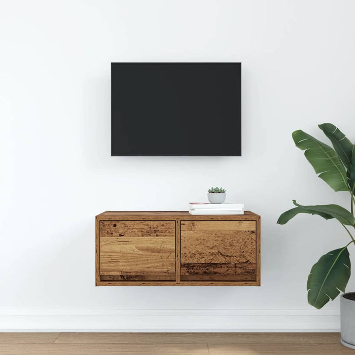 Tv-Bänk 60X31X25,5 Cm Konstruerat Trä