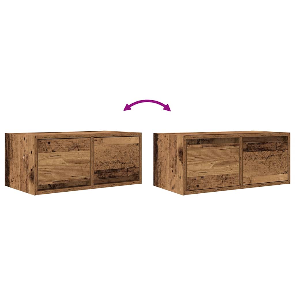 Tv-Bänk 60X31X25,5 Cm Konstruerat Trä