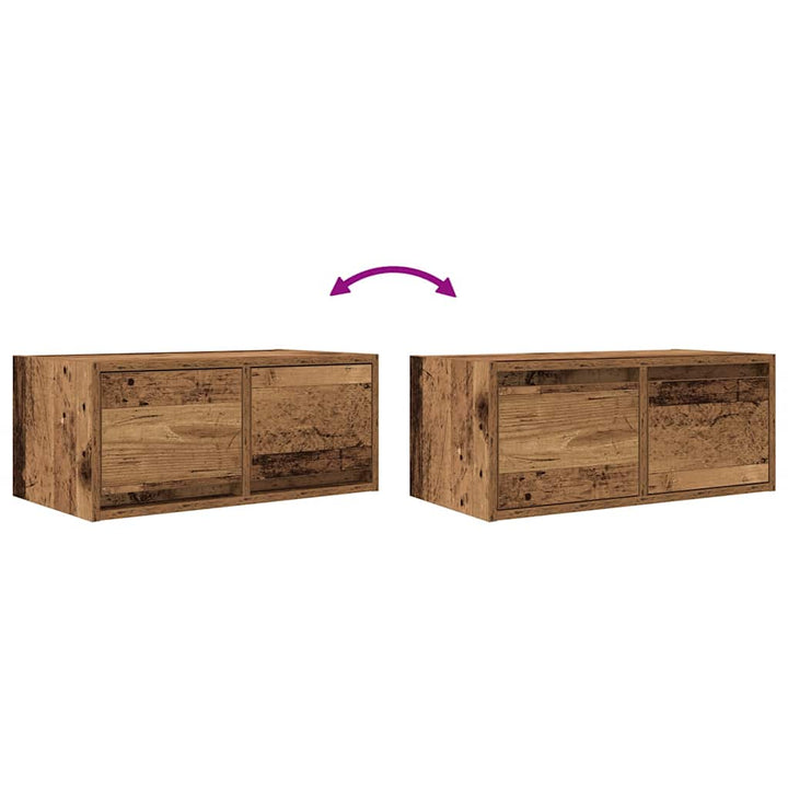 Tv-Bänk 60X31X25,5 Cm Konstruerat Trä
