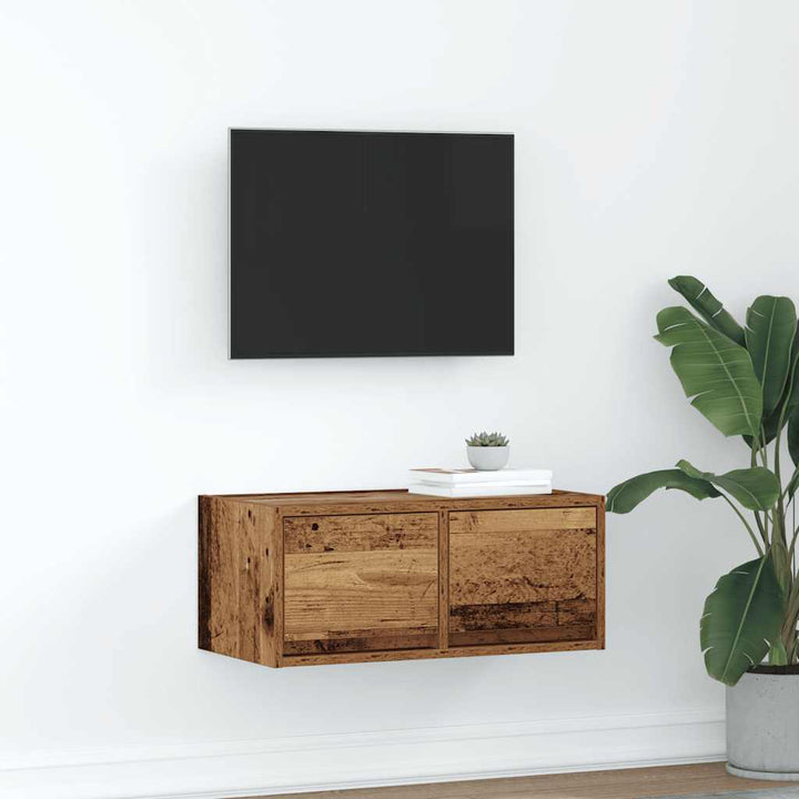 Tv-Bänk 60X31X25,5 Cm Konstruerat Trä