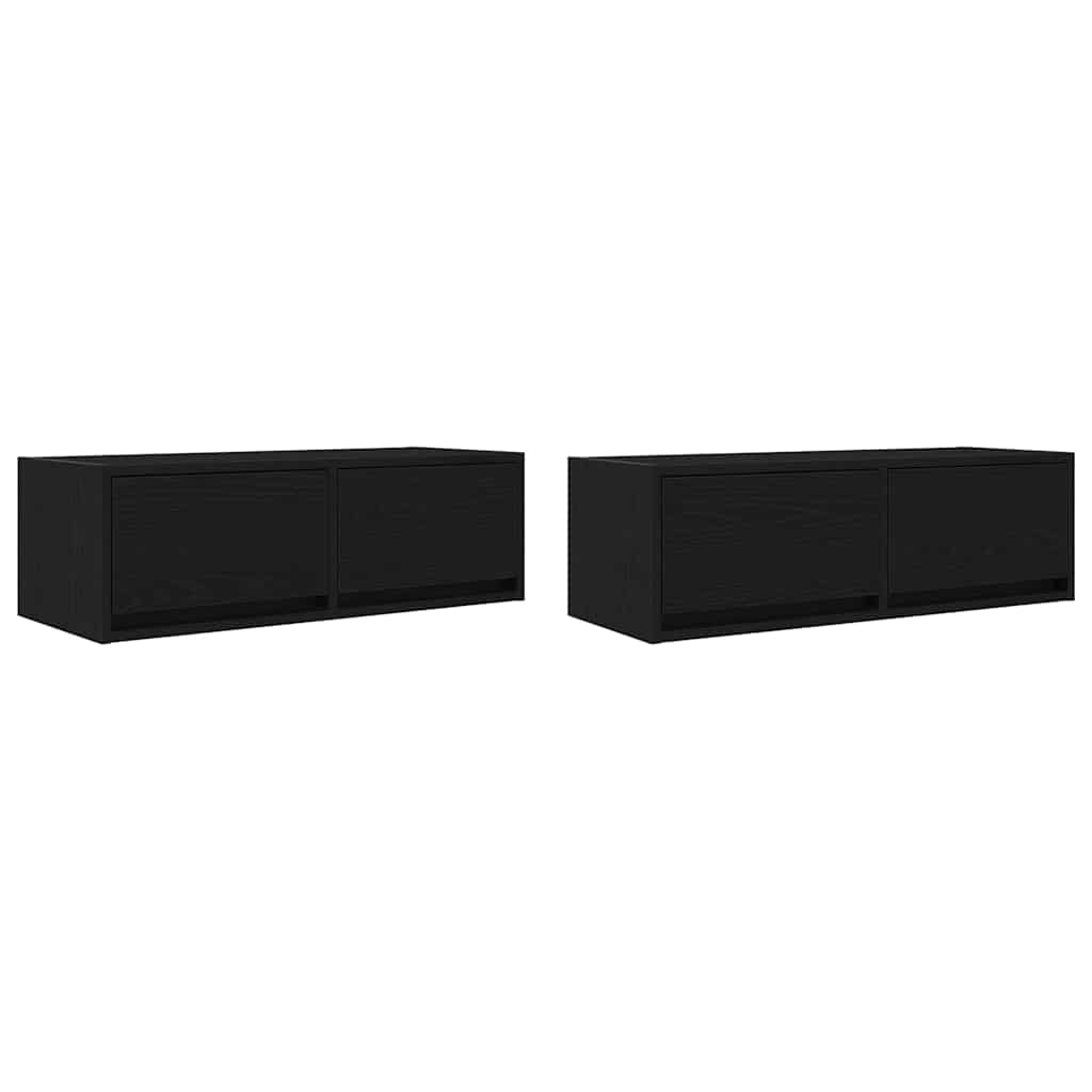 Tv-Bänkar 2 St 80X31X25,5 Cm Konstruerat Trä