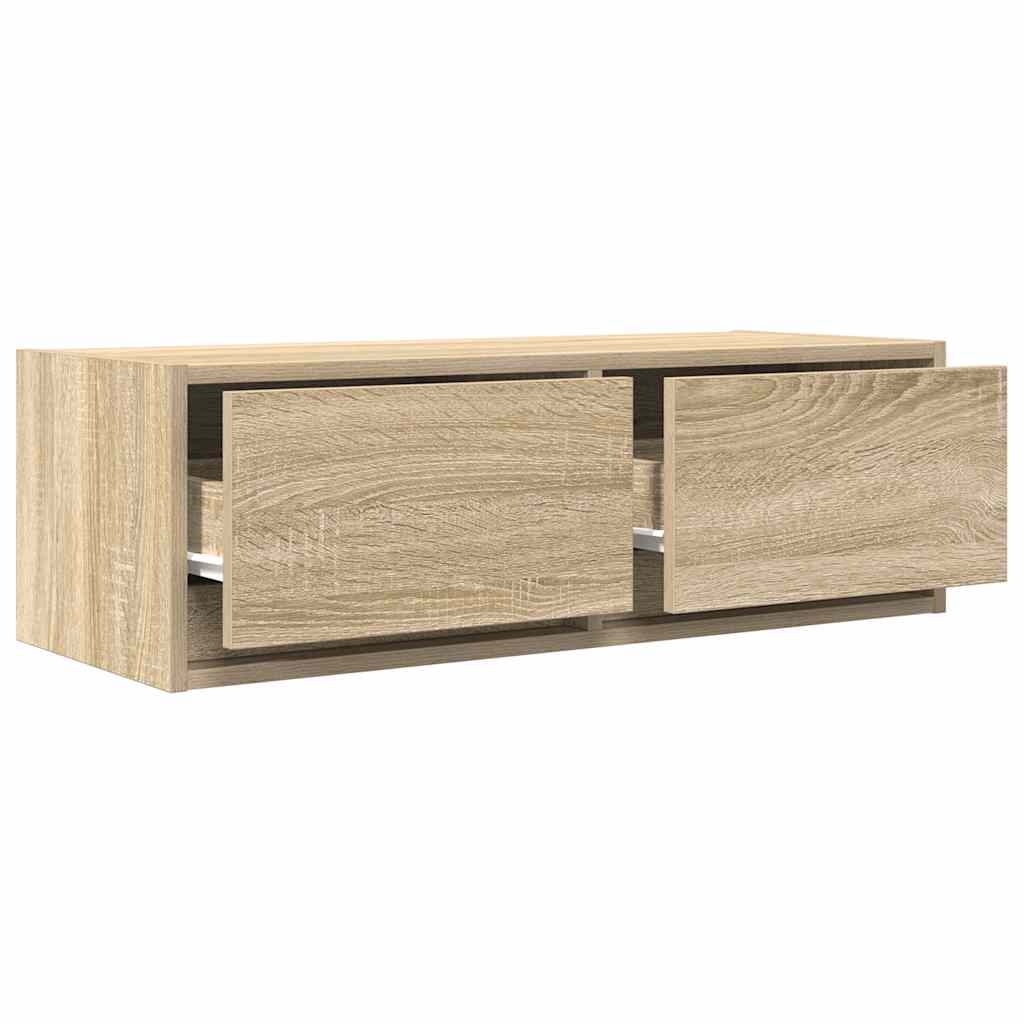 Tv-Bänkar 2 St, , 80X31X25,5 Cm Konstruerat Trä