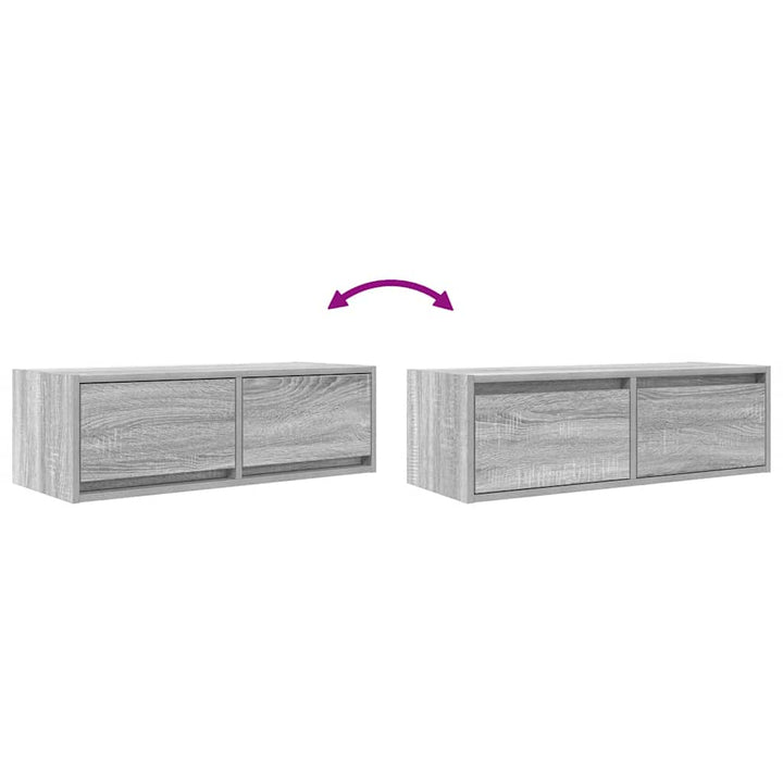 Tv-Bänk 80X31X25,5 Cm Konstruerat Trä
