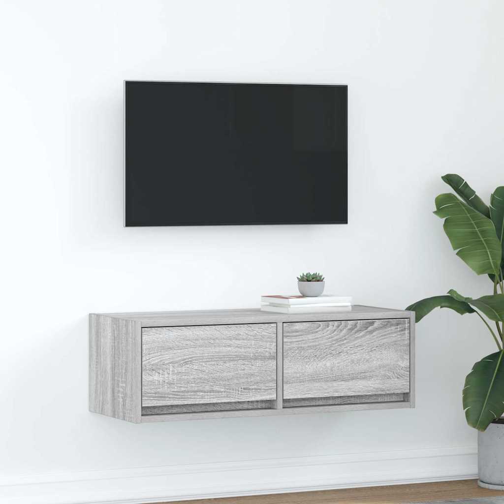 Tv-Bänk 80X31X25,5 Cm Konstruerat Trä