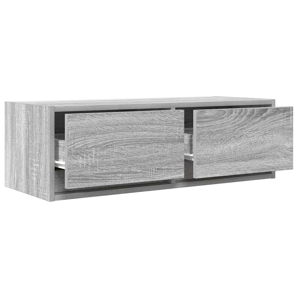 Tv-Bänkar 2 St 80X31X25,5 Cm Konstruerat Trä
