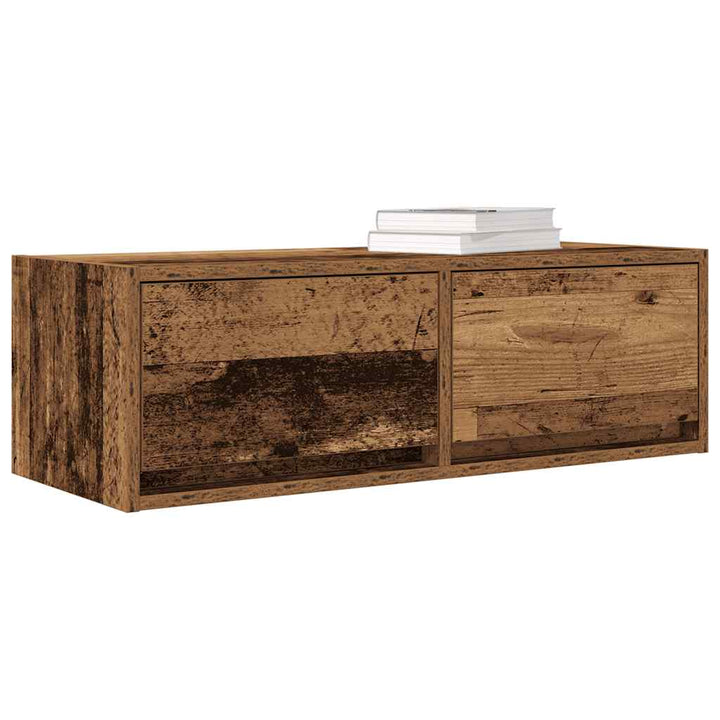 Tv-Bänkar 2 St 80X31X25,5 Cm Konstruerat Trä