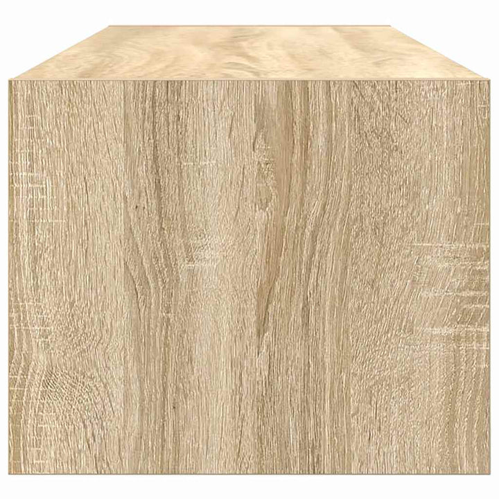 Tv-Skåp Med Låda Sonoma Ek 100 X 31 X 25,5 Cm Konstruerat Trä