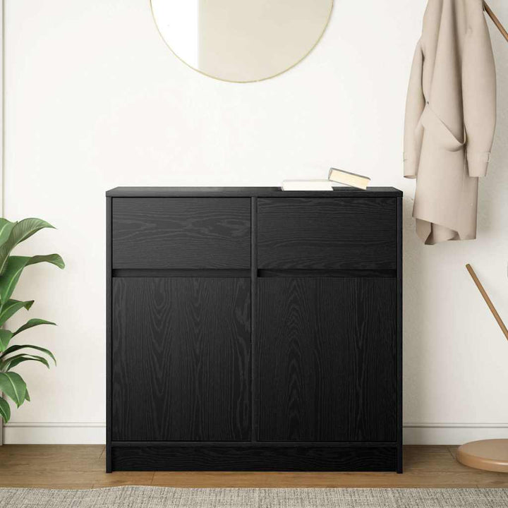 Skänk Med Låda 80X34X76 Cm Konstruerat Trä