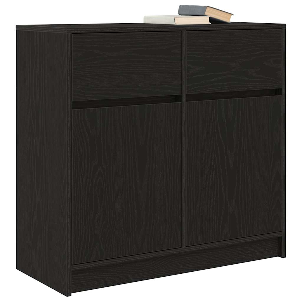 Skänk Med Låda 80X34X76 Cm Konstruerat Trä