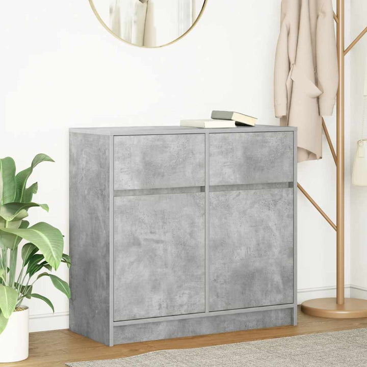 Skänk Med Låda 80X34X76 Cm Konstruerat Trä