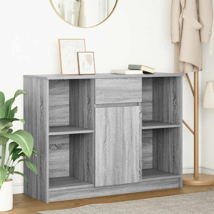 Skänk Med Låda 101X35X76 Cm Konstruerat Trä