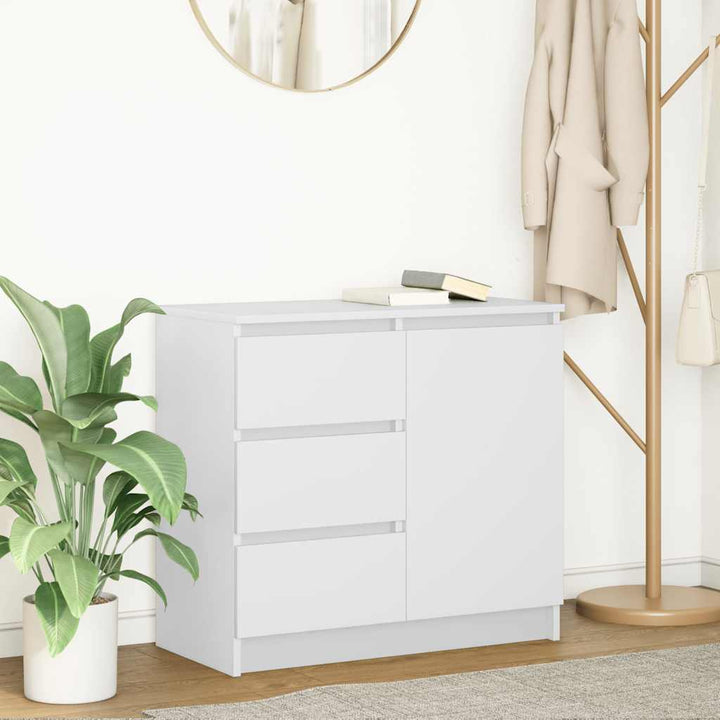 Skänk Med Låda 71X35X65 Cm Konstruerat Trä