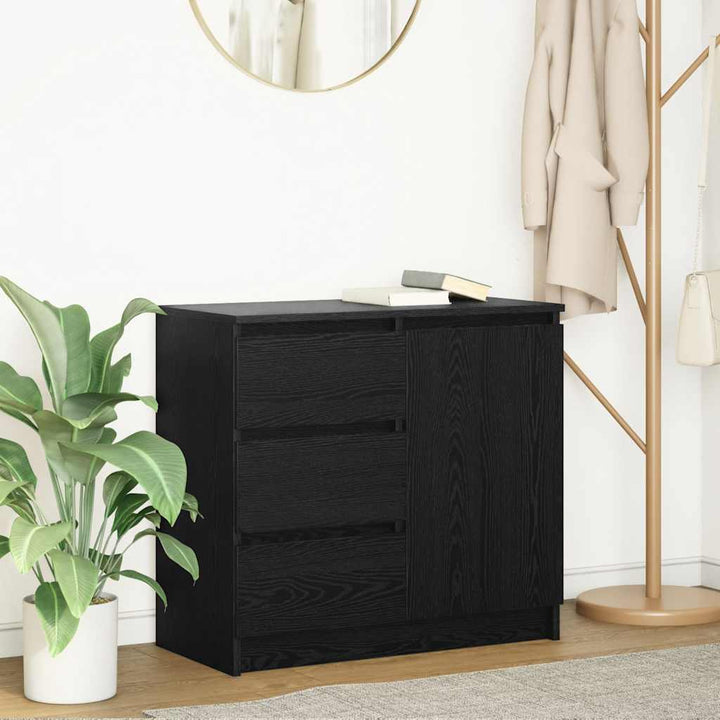 Skänk Med Låda 71X35X65 Cm Konstruerat Trä