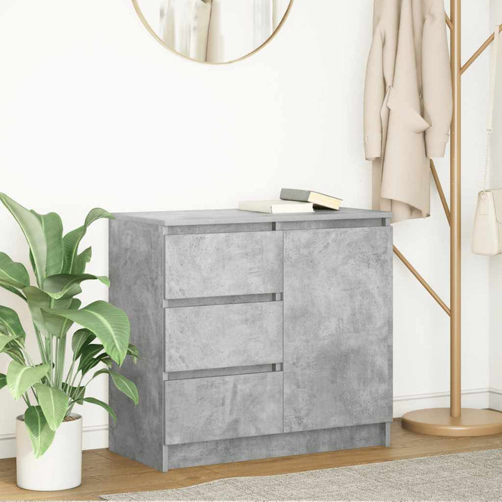Skänk Med Låda 71X35X65 Cm Konstruerat Trä