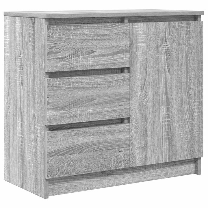 Skänk Med Låda 71X35X65 Cm Konstruerat Trä