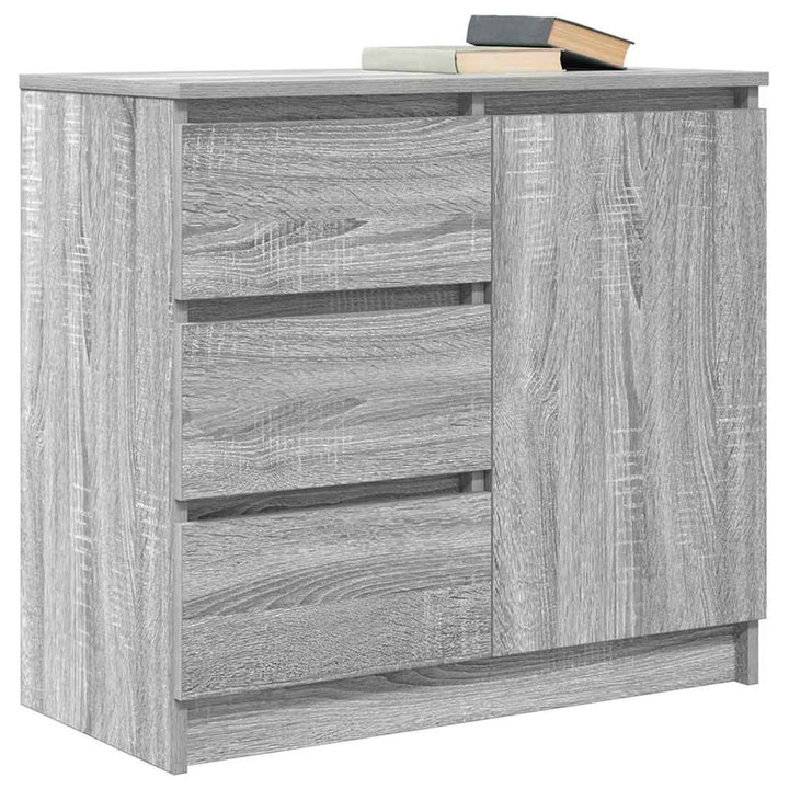 Skänk Med Låda 71X35X65 Cm Konstruerat Trä