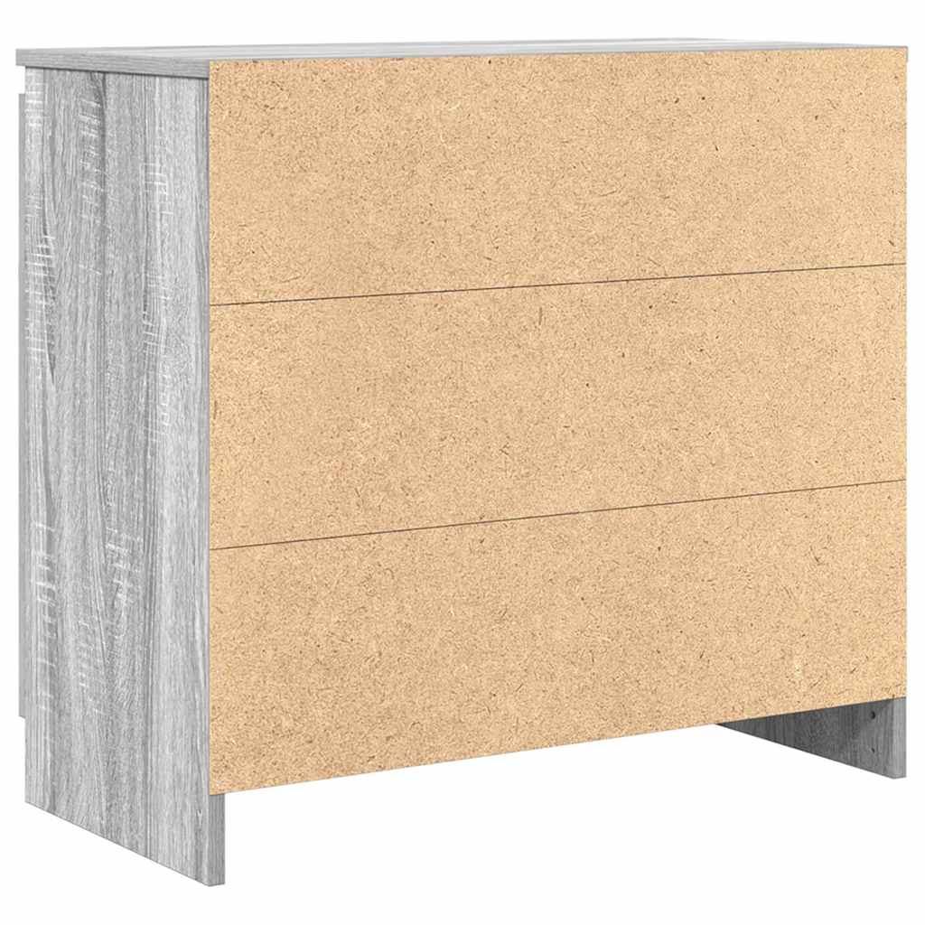 Skänk Med Låda 71X35X65 Cm Konstruerat Trä