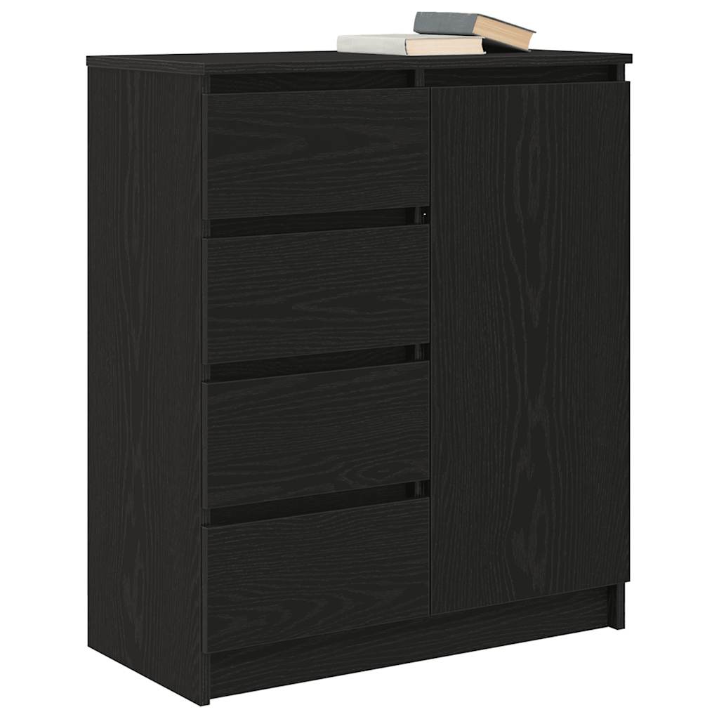Skänk Med Lådor 71X35X84 Cm Konstruerat Trä