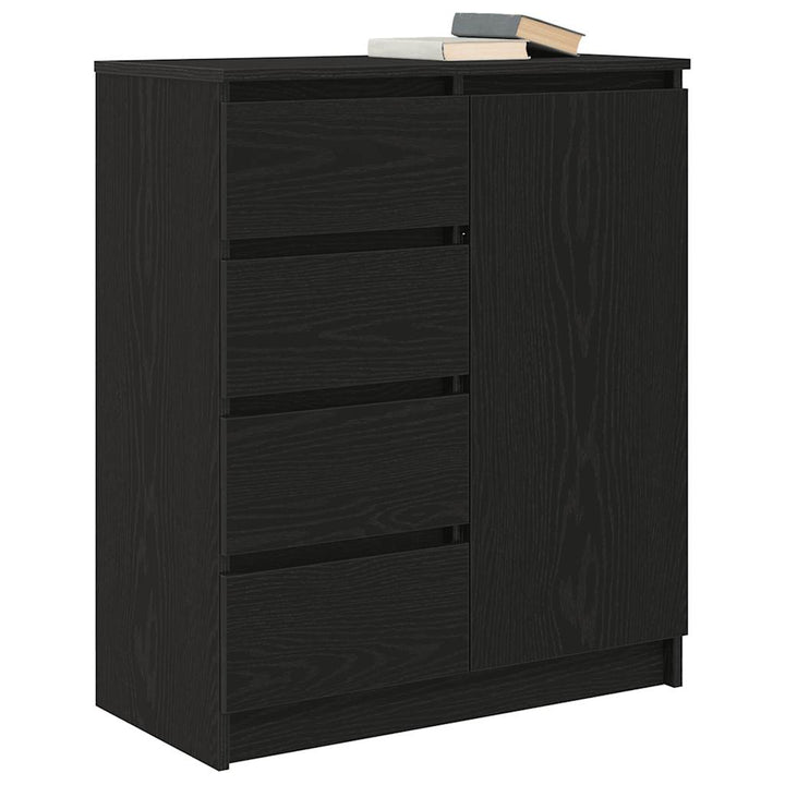 Skänk Med Lådor 71X35X84 Cm Konstruerat Trä